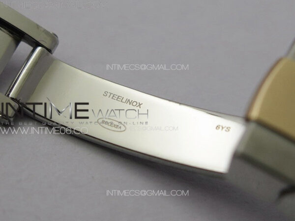 DateJust 31mm 72610 SS/RG APSF Best Edition Green Dial Crystals Markers on Oyster Bracelet A2824 - Image 19