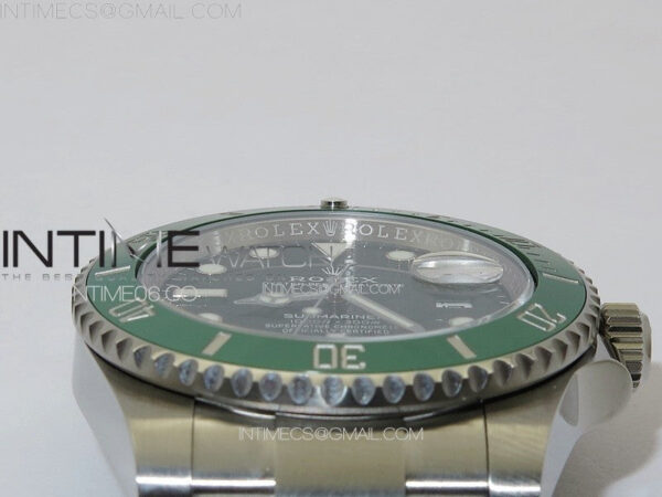 Submariner 116610LV 904L SS Case Best Edition Green Dial On 904L Bracelet ZZF V3 - Image 18