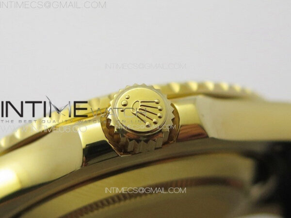 Yacht-Master 126658 YG VSF 1:1 Best Edition Black Ceramic Bezel on Oysterflex Strap VS3235 - Image 19