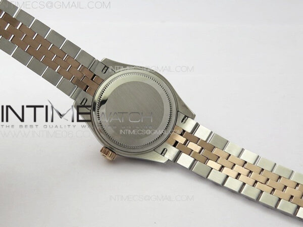 Datejust 28mm 279179 SS/RG APSF Best Edition Green Dial Crystals Markers on SS/RG Jubilee Bracelet NH05 - Image 19