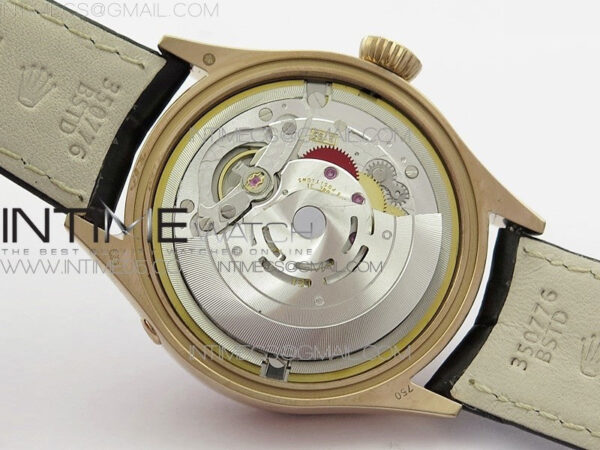 Cellini 50535 Moonphase RG GMF Best Edition White Dial on Brown Leather Strap A3195 - Image 20