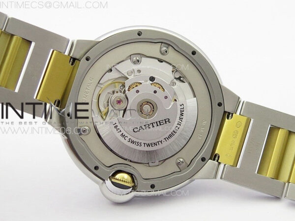 Ballon Bleu 42mm SS/YG K3F 1:1 Best Edition White Texture Dial on SS Bracelet A2824 - Image 20