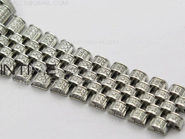 DateJust 41 126334 Full Paved Diamonds BP Best Edition Diamonds Dial Stick Markers on Jubilee Bracelet A2824 - Image 19