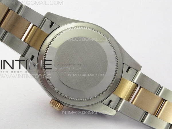 DateJust 31mm 278274 904L SS/RG Crystals Bezel GMF Best Edition Silver Flowers Crystals Dial on 904L SS/RG Oyster Bracelet A2824 - Image 20