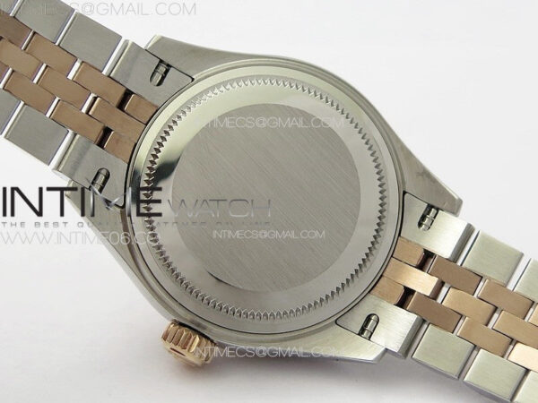 Datejust 28mm 279179 SS/RG APSF Best Edition Green Dial Crystals Markers on SS/RG Jubilee Bracelet NH05 - Image 20