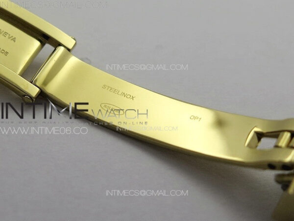 DateJust 31mm 178271 YG APSF Best Edition Black Dial Crystal Markers on President Bracelet A2824 - Image 20