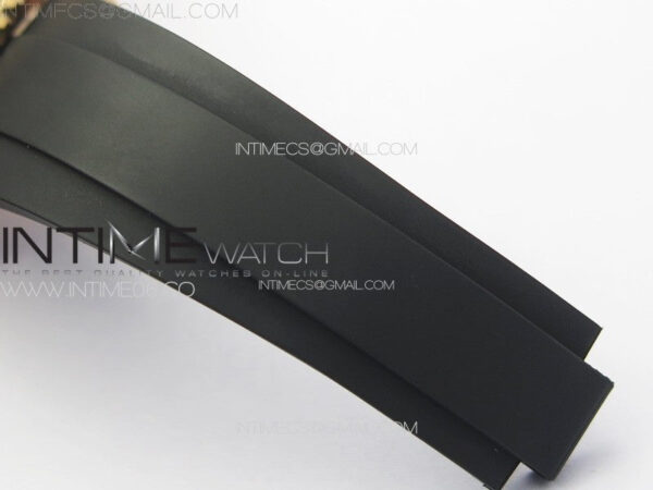 Yacht-Master 126655 RG VSF 1:1 Best Edition Black Ceramic Bezel on Oysterflex Rubber Strap VS3235 - Image 20