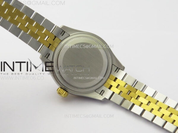 Datejust 28mm 279173 Smooth Bezel SS/YG APSF Best Edition White MOP Dial Star Crystals Markers on Jubilee Bracelet NH05 - Image 21