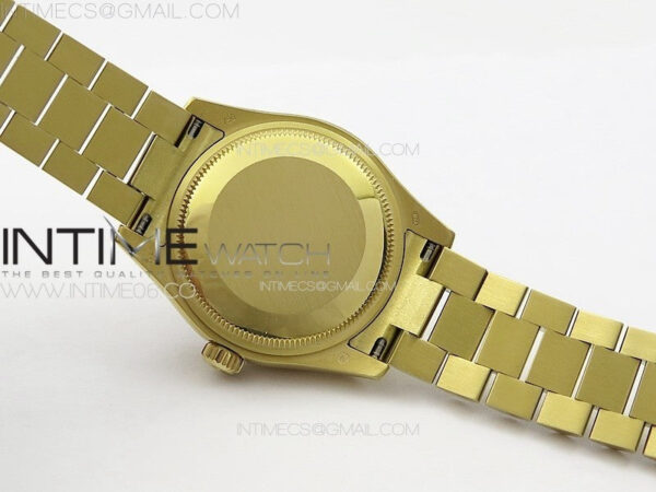 DateJust 31mm 178271 YG APSF Best Edition Black Dial Crystal Markers on President Bracelet A2824 - Image 21