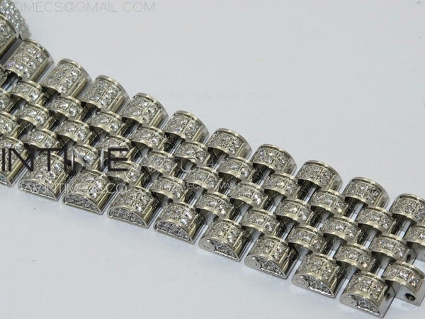 DateJust 41 126334 Full Paved Diamonds BP Best Edition Diamonds Dial Stick Markers on Jubilee Bracelet A2824 - Image 21