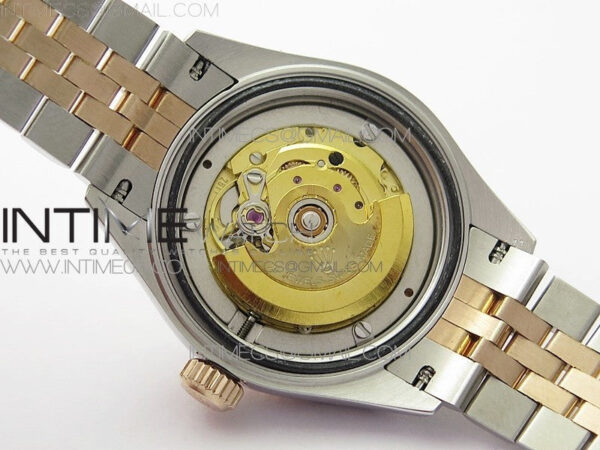 Datejust 28mm 279173 SS/RG BP Best Edition Silver Stars Crystal Markers Dial on SS/RG Jubilee Bracelet ETA2671 - Image 21
