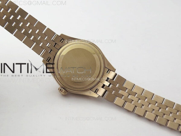 Datejust 28mm 279179 RG APSF Best Edition Blue Dial Roman Markers on SS Jubilee Bracelet NH05 - Image 21