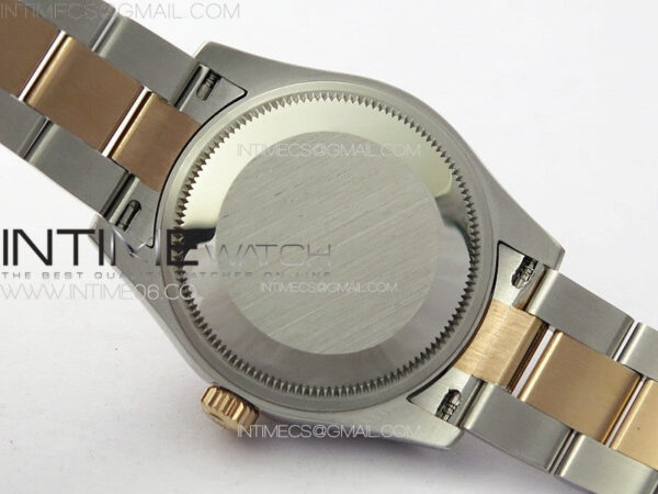 DateJust 31mm 72610 SS/RG APSF Best Edition Green Dial Crystals Markers on Oyster Bracelet A2824 - Image 21