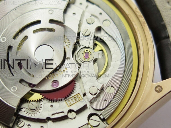 Cellini 50535 Moonphase RG GMF Best Edition White Dial on Brown Leather Strap A3195 - Image 22