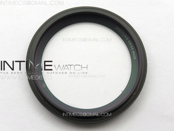 CHRONOMAT 44MM BLACKSTEEL V9F 1:1 SPECIAL EDITION BLACK DIAL ON BLACK RUBBER STRAP - Image 22