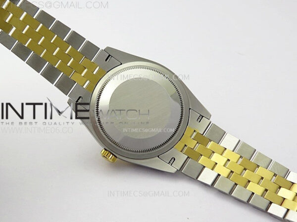 DateJust 36 SS 126233 904L SS/YG VSF 1:1 Best Edition Gray Dial Green Roman Markers on Jubilee Bracelet VS3235 - Image 22