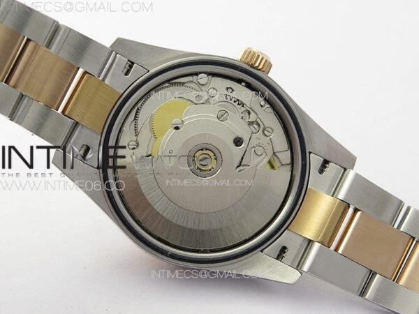 DateJust 31mm 278274 904L SS/RG GMF Best Edition Silver Flowers Crystals Dial on 904L SS/RG Oyster Bracelet A2824 - Image 23