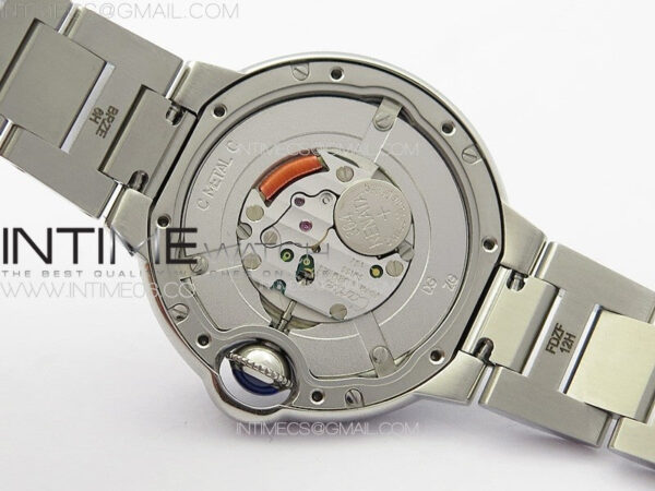 Ballon Bleu 33mm SS V20F 1:1 Best Edition White Textured Dial on SS Bracelet Gen Cal.157 Quartz - Image 23