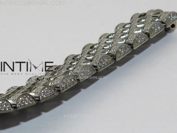 DateJust 41 126334 Full Paved Diamonds BP Best Edition Blue Dial Sticks Markers on Jubilee Bracelet A2824 - Image 23