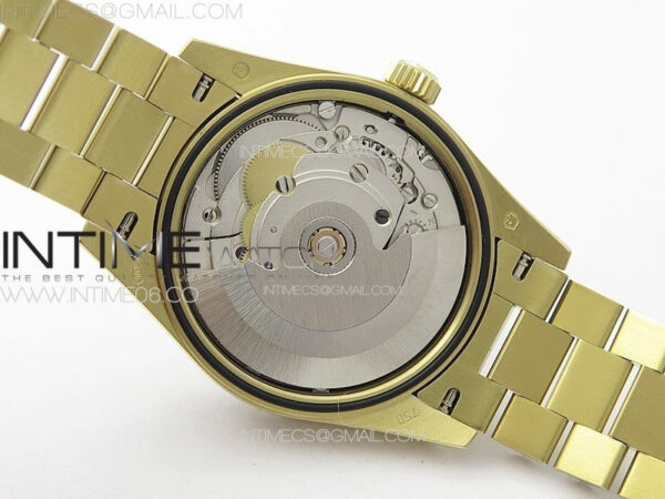 DateJust 31mm 278274 YG GMF Best Edition Green Flowers Crystals Dial on YG President Bracelet A2824 - Image 24