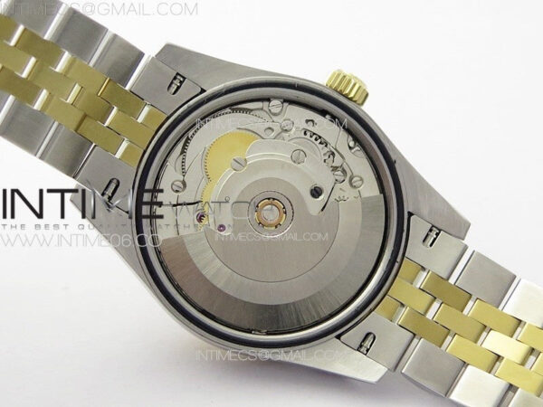 DateJust 31mm 278274 904L SS/YG Crystals Bezel GMF Best Edition Green Flowers Crystals Dial on 904L SS/YG Jubilee Bracelet A2824 - Image 24