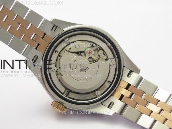 Datejust 28mm 279171 Smooth Bezel SS/RG APSF Best Edition Gray Dial Roman Markers on SS Jubilee Bracelet NH05 - Image 24
