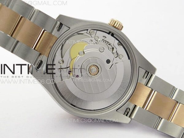 DateJust 31mm 72610 SS/RG APSF Best Edition Green Dial Crystals Markers on Oyster Bracelet A2824 - Image 23