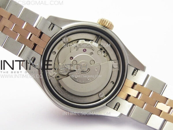 Datejust 28mm 279171 Smooth Bezel SS/RG APSF Best Edition Gray Dial Roman Markers on SS Jubilee Bracelet NH05 - Image 25