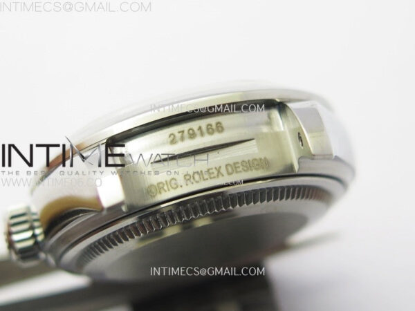 Datejust 28mm 279166 Smooth Bezel SS APSF Best Edition Gray Dial Roman Markers on SS Jubilee Bracelet NH05 - Image 25