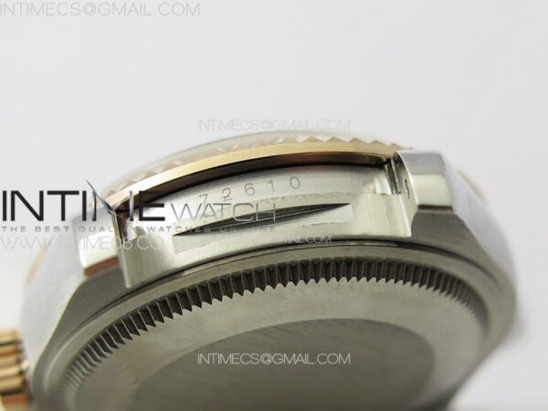 DateJust 31mm 72610 SS/RG APSF Best Edition Green Dial Crystals Markers on Oyster Bracelet A2824 - Image 25