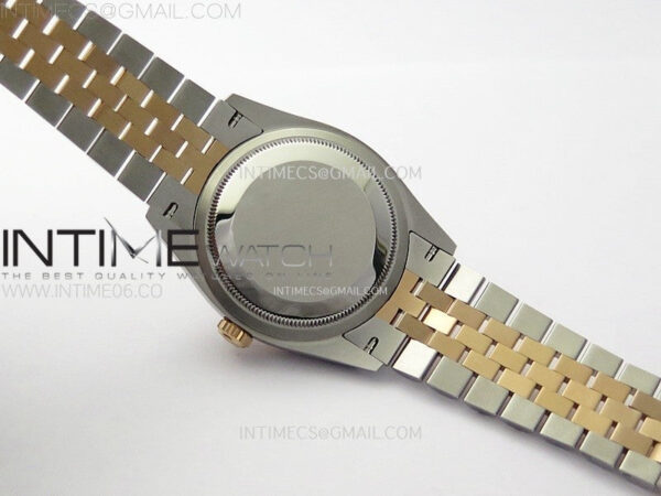 DateJust 36 SS 126231 904L SS/RG VSF 1:1 Best Edition Silver Fluted Dial Diamonds Markers on Jubilee Bracelet VS3235 - Image 25
