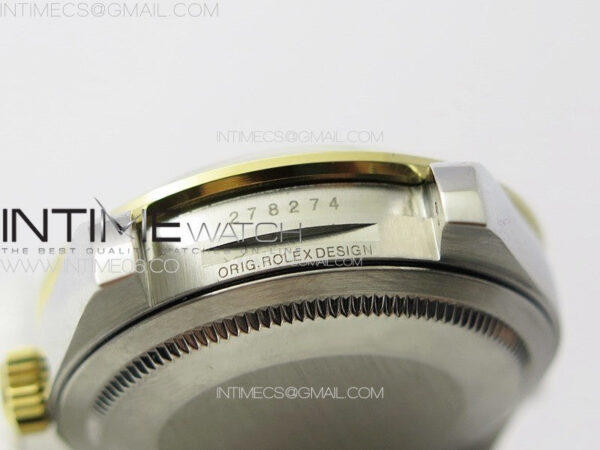 DateJust 31mm 278274 904L SS/YG GMF Best Edition Green Flowers Crystals Dial on 904L SS/YG Jubilee Bracelet A2824 - Image 25