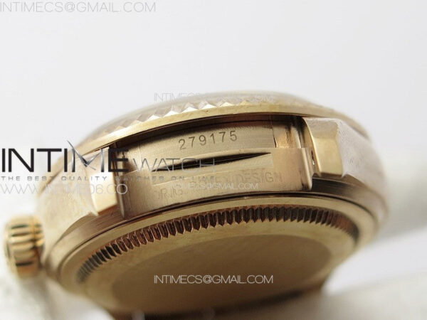 Datejust 28mm 279179 RG APSF Best Edition Blue Dial Roman Markers on SS Jubilee Bracelet NH05 - Image 25
