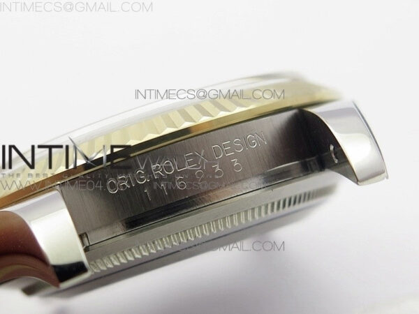 DateJust 36 SS/YG 116233 ARF 1:1 Best Edition 904L Steel Gold Dial Diamonds Markers on Jubilee Bracelet SH3135 V2 - Image 25