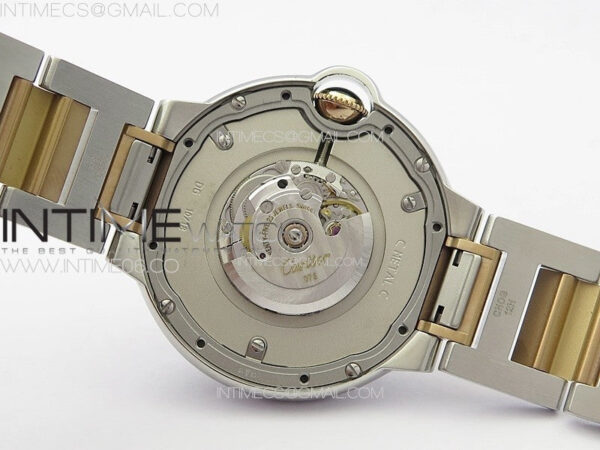 Ballon Bleu 36mm SS/RG K3F 1:1 Best Edition White MOP Dial on SS Bracelet A076 - Image 25