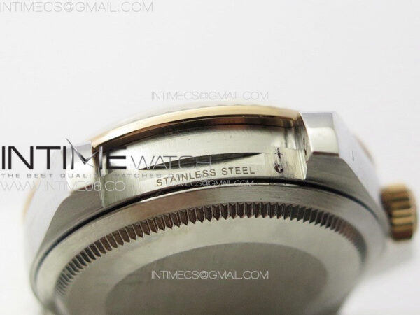 DateJust 31mm 278274 904L SS/RG GMF Best Edition Silver Flowers Crystals Dial on 904L SS/RG Jubilee Bracelet A2824 - Image 26