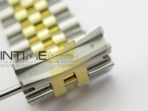 DateJust 36 SS/YG 116233 ARF 1:1 Best Edition 904L Steel Gold Dial Diamonds Markers on Jubilee Bracelet SH3135 V2 - Image 26