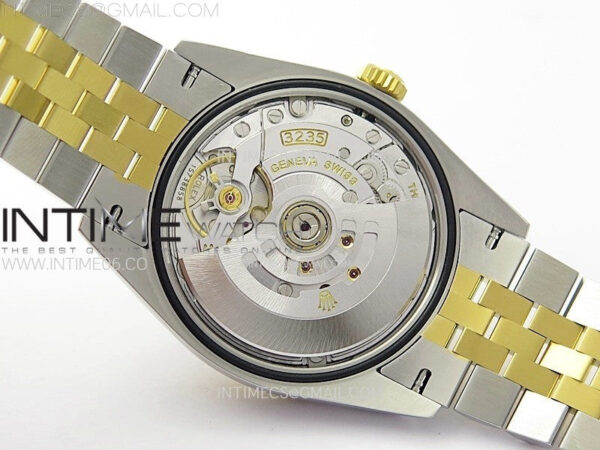 DateJust 36 SS 126233 904L SS/YG VSF 1:1 Best Edition Gray Dial Green Roman Markers on Jubilee Bracelet VS3235 - Image 26