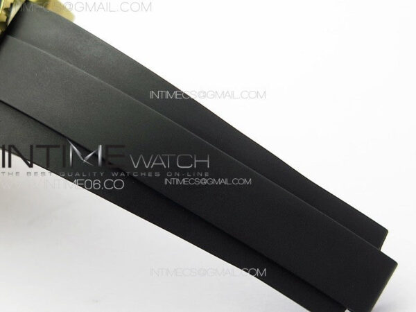 Yacht-Master 126658 YG VSF 1:1 Best Edition Black Ceramic Bezel on Oysterflex Strap VS3235 - Image 26