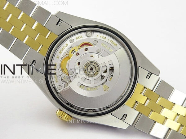 DateJust 36 SS 126233 904L SS/YG VSF 1:1 Best Edition Gold Fluted Dial Sticks Markers on Jubilee Bracelet VS3235 - Image 26