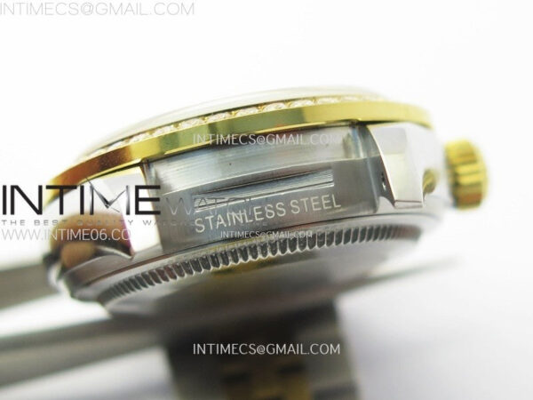 Datejust 28mm 279173 Smooth Bezel SS/YG APSF Best Edition Green Dial Crystals Markers on Jubilee Bracelet NH05 - Image 27