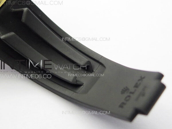 Yacht-Master 126658 YG VSF 1:1 Best Edition Black Ceramic Bezel on Oysterflex Strap VS3235 - Image 27