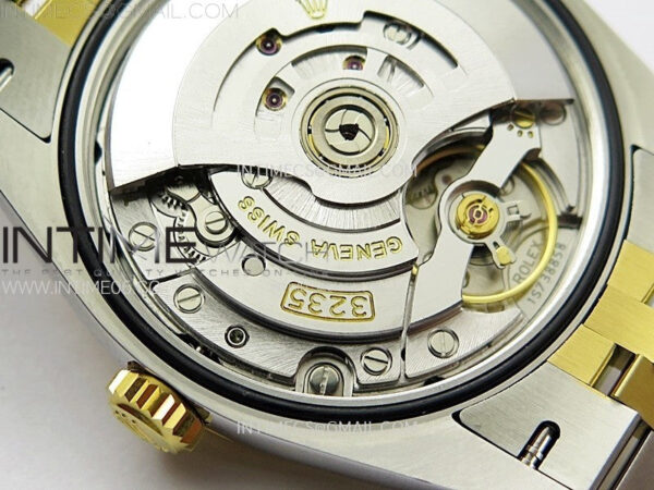 DateJust 36 SS 126233 904L SS/YG VSF 1:1 Best Edition Gray Dial Green Roman Markers on Jubilee Bracelet VS3235 - Image 28