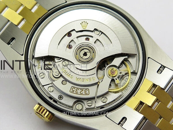 DateJust 36 SS 126233 904L SS/YG VSF 1:1 Best Edition Gold Fluted Dial Diamonds Markers on Jubilee Bracelet VS3235 - Image 28