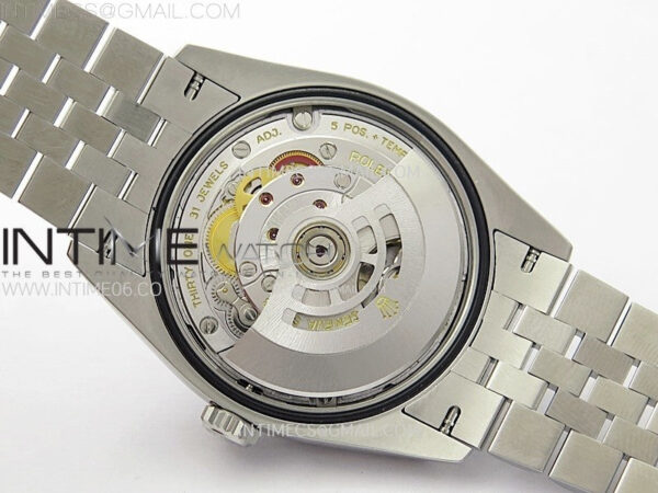 DateJust 36 SS 126200 904L Steel VSF 1:1 Best Edition Gray Dial Roman Markers on Jubilee Bracelet VS3235 - Image 29