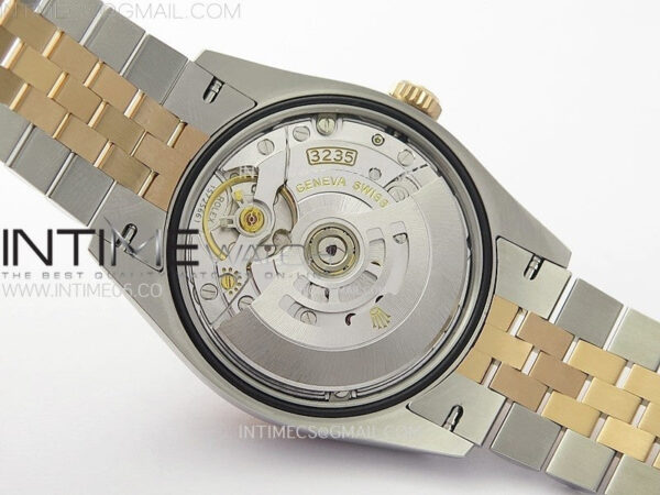 DateJust 36 SS 126231 904L SS/RG VSF 1:1 Best Edition Silver Fluted Dial Diamonds Markers on Jubilee Bracelet VS3235 - Image 28