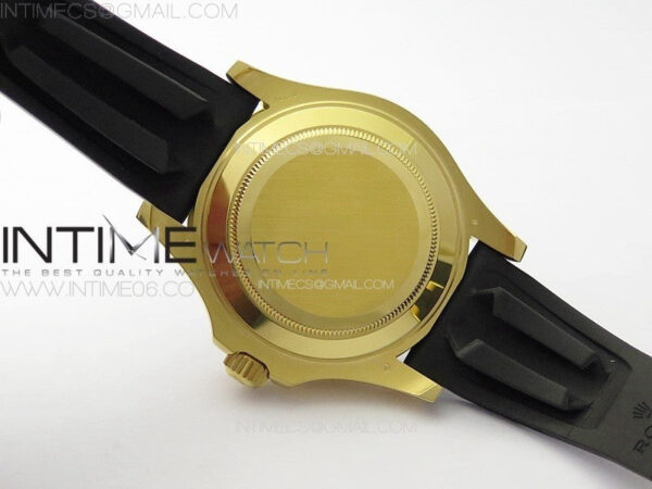 Yacht-Master 126658 YG VSF 1:1 Best Edition Black Ceramic Bezel on Oysterflex Strap VS3235 - Image 29