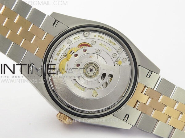 DateJust 36 SS 126231 904L SS/RG VSF 1:1 Best Edition Silver Fluted Dial Diamonds Markers on Jubilee Bracelet VS3235 - Image 29