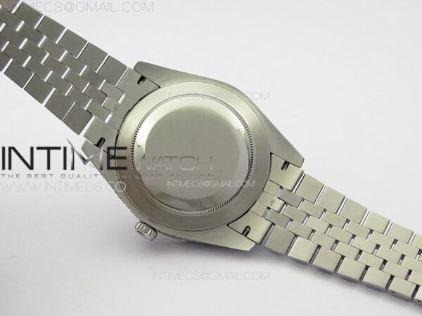 DateJust 41 126300 Full Paved Diamonds Rainbow 904 GSF Best Edition Diamonds Dial Arabic Markers on Jubilee Bracelet VR3235 - Image 29