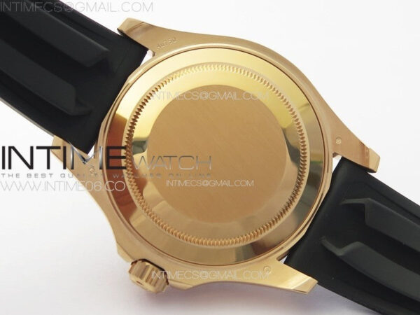 Yacht-Master 126655 RG VSF 1:1 Best Edition Black Ceramic Bezel on Oysterflex Rubber Strap VS3235 - Image 30